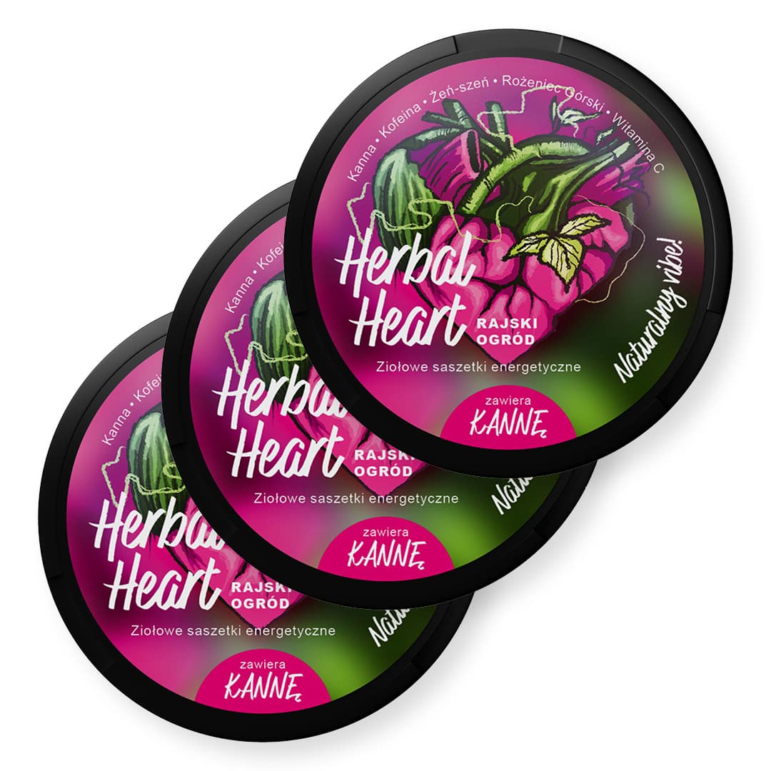 HerbalHeart - Woreczki z Kanna (Sceletium tortuosum)