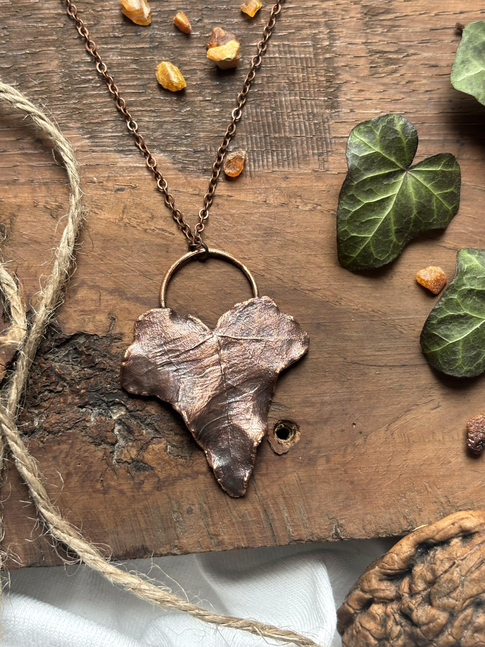 biżuteria botaniczna, , boho, talizman - zdjecie główne