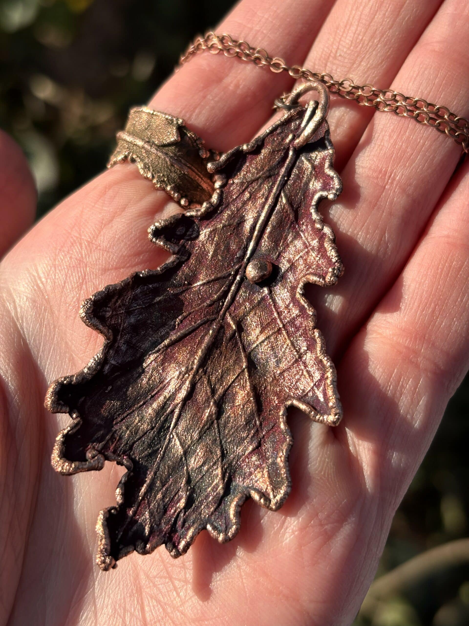 biżuteria organiczna, boho, talizman - zdjecie drugie