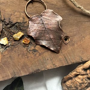 bizuteria miedziana, naszyjnik, boho, talizman - zdjecie główne