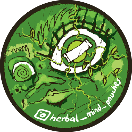 Woreczki energetyczne Herbalmind wlepa "morda"